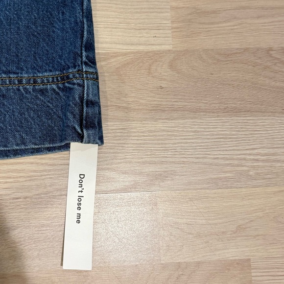 NEW👗 Reformation Brittany Halter Denim Mini Dress - Picture 9 of 12